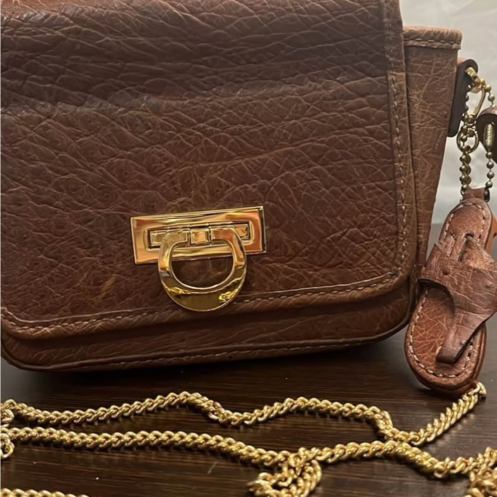 Elegant Brown Leather Women's Bag
